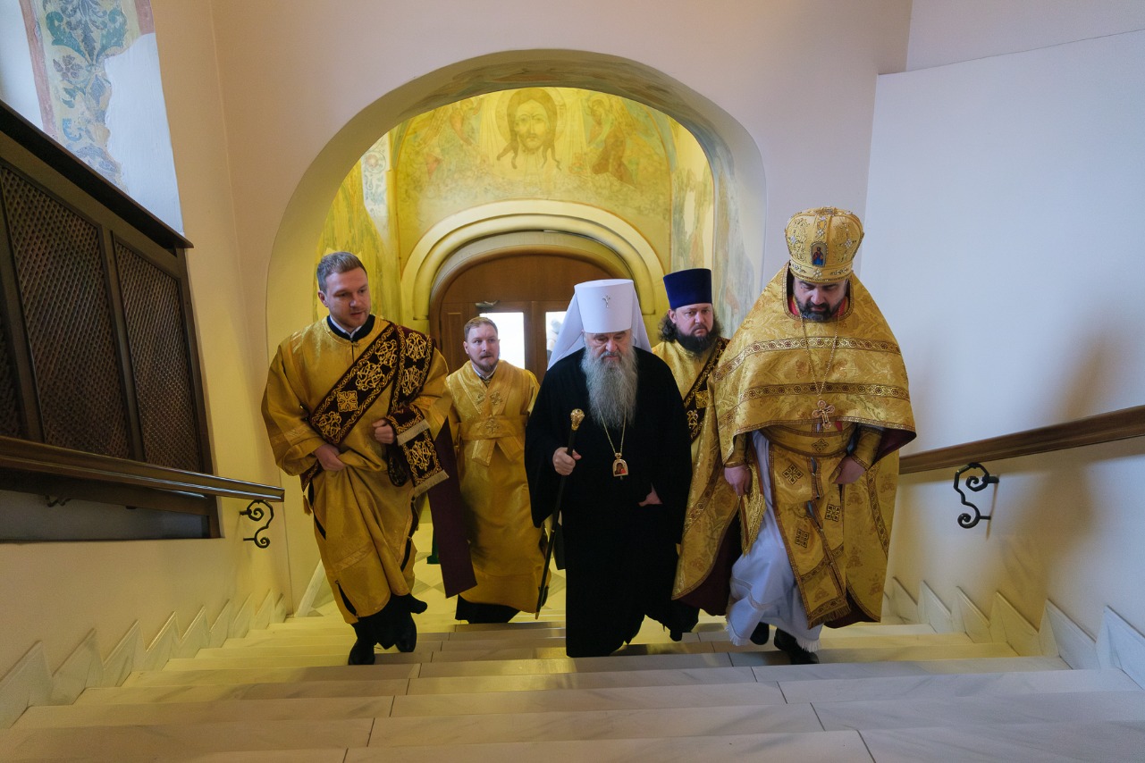 Состоялось архиерейское богослужение