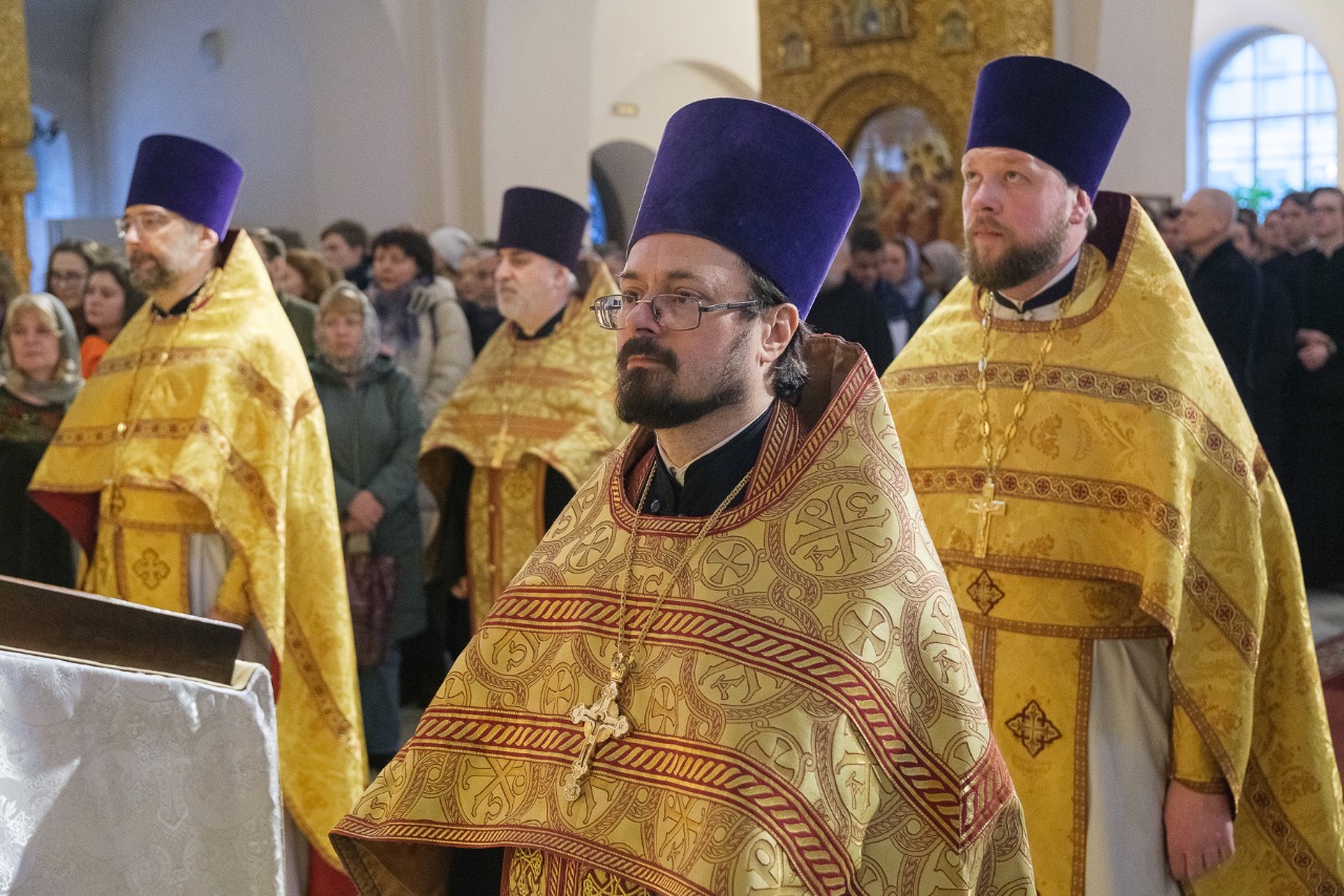 Состоялось архиерейское богослужение