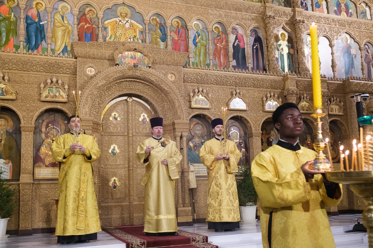 Состоялось архиерейское богослужение
