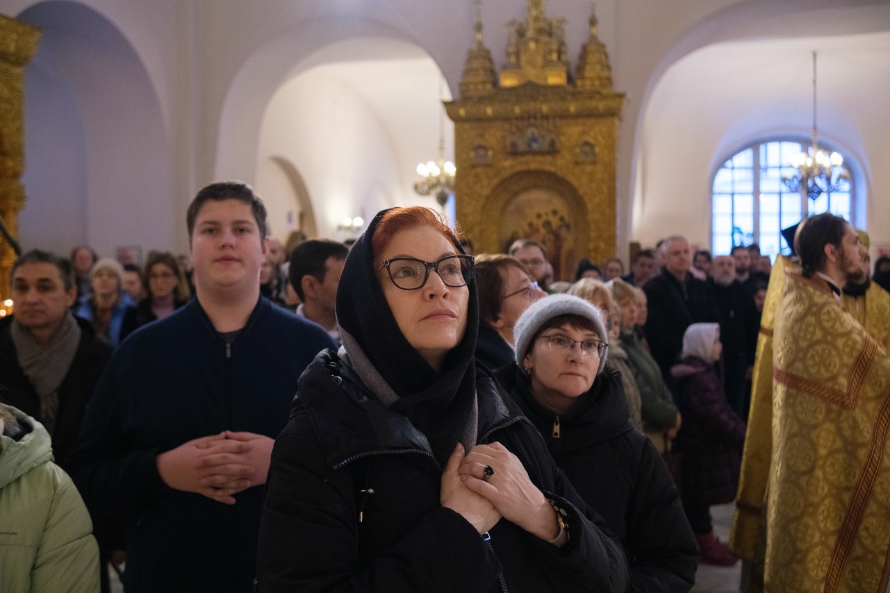 Состоялось архиерейское богослужение
