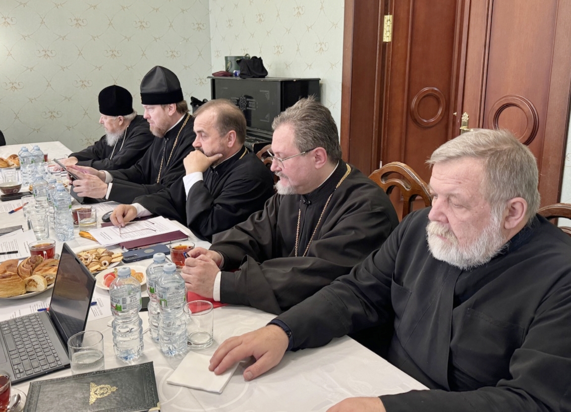 Клирики Феодоровского собора приняли участие в заседании комиссии Межсоборного присутствия