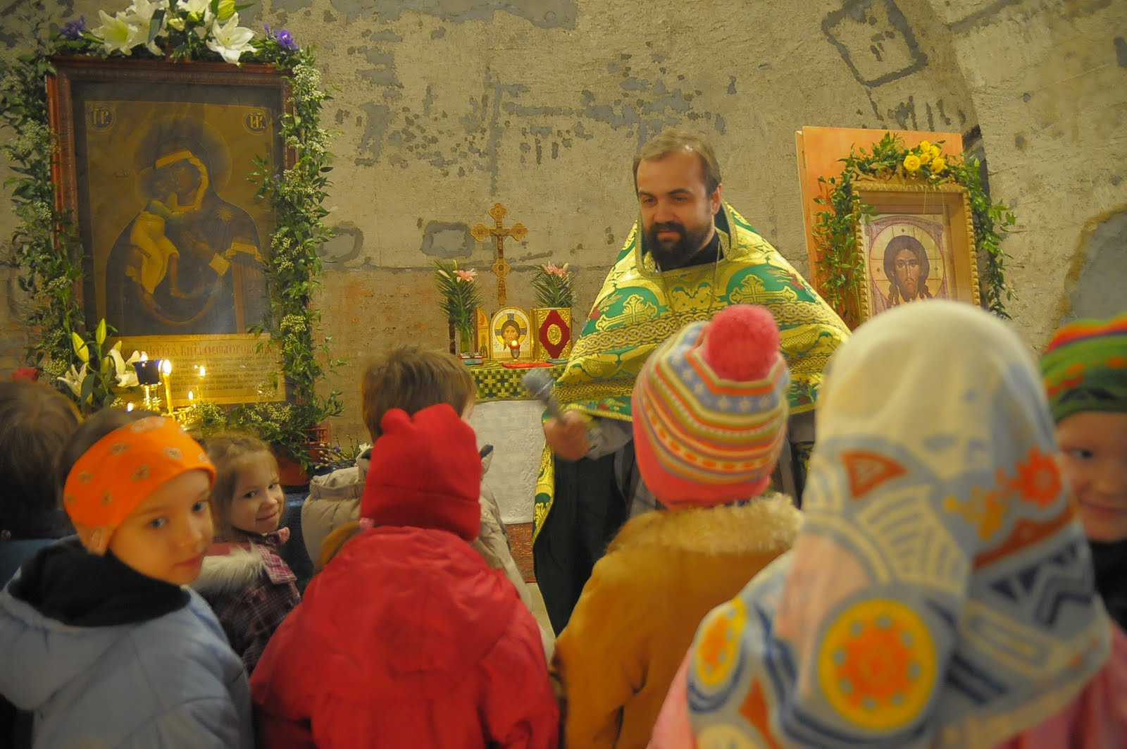 Ретроспектива "Вербного воскресенья" в Феодоровском соборе