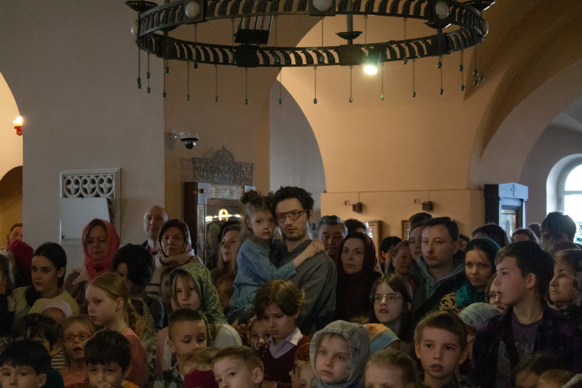 Детская литургия в Вербное воскресенье