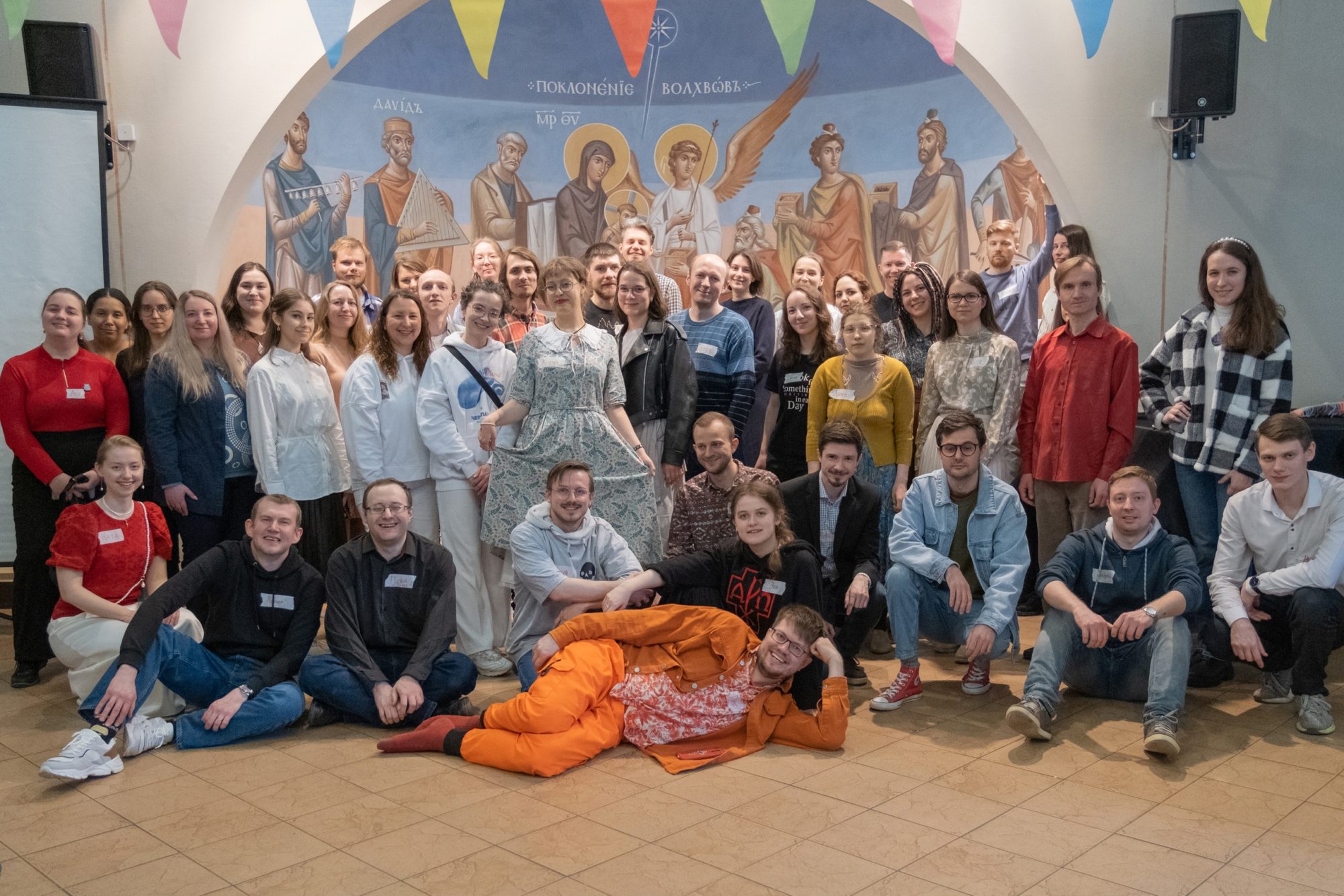 Молодежь Феодоровского собора вместе отпраздновала Пасху