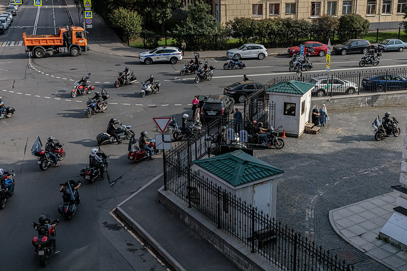 Паломничество байкеров в Феодоровский собор