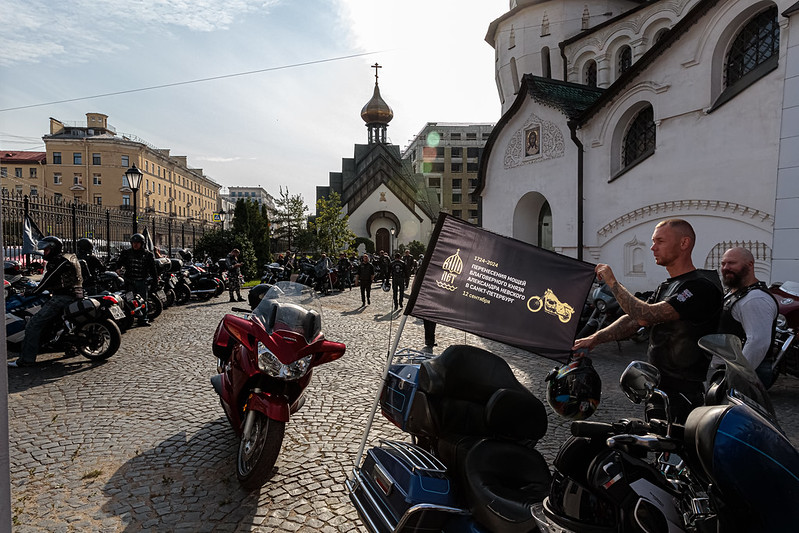 Паломничество байкеров в Феодоровский собор