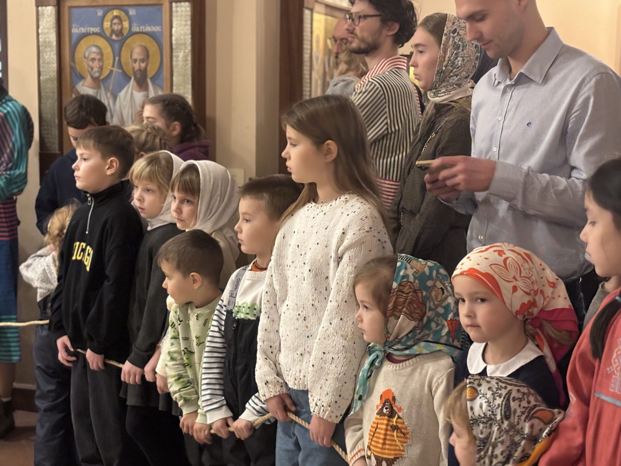 Состоялась "Детская" литургия