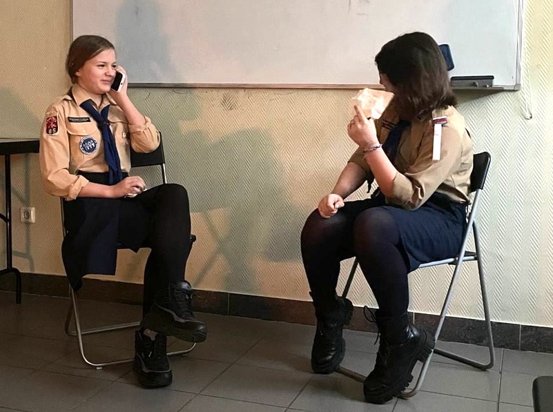 День рождения в отряде разведчиц