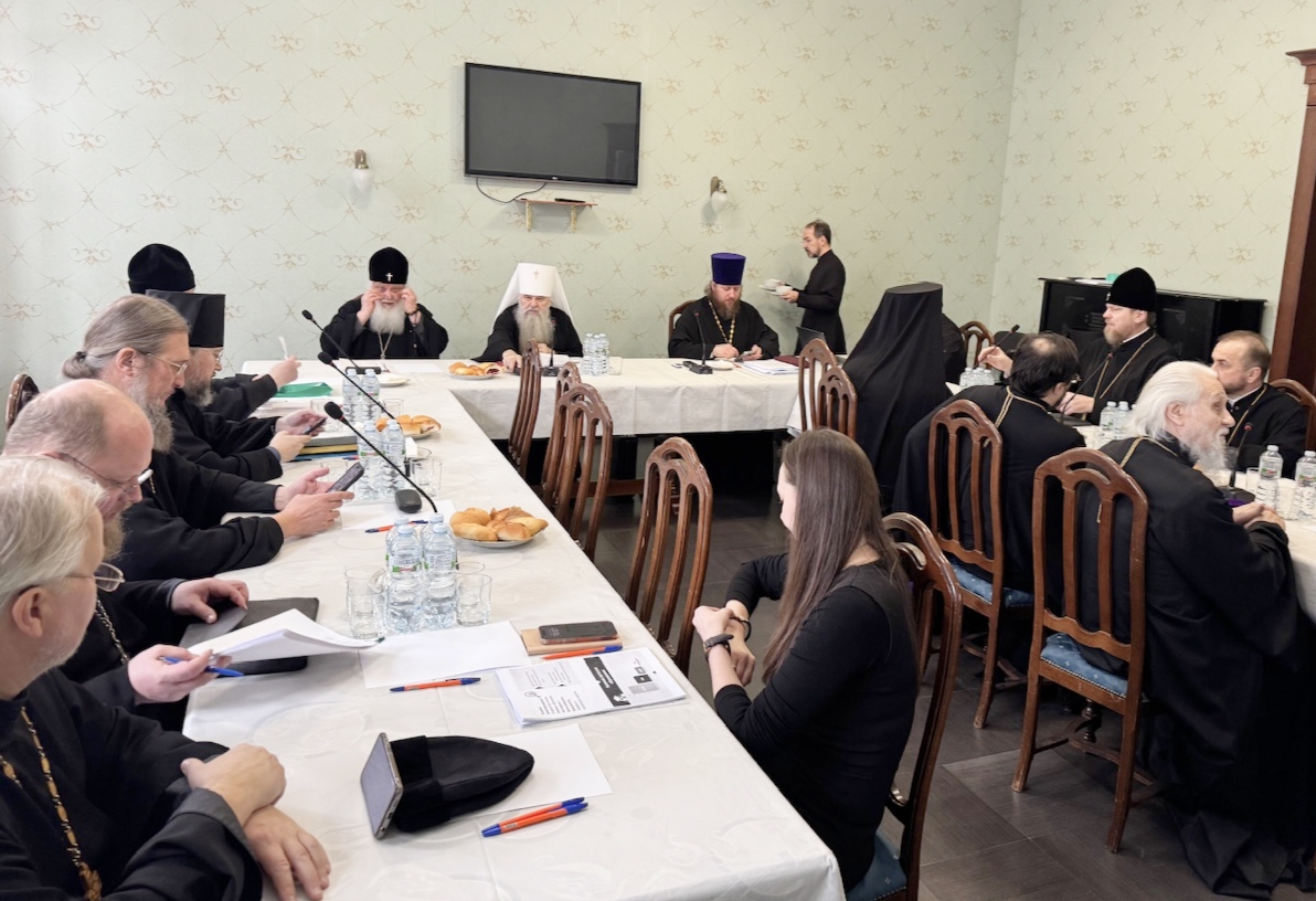 Настоятель и клирик Феодоровского собора приняли участие в заседании комиссии Межсоборного присутствия