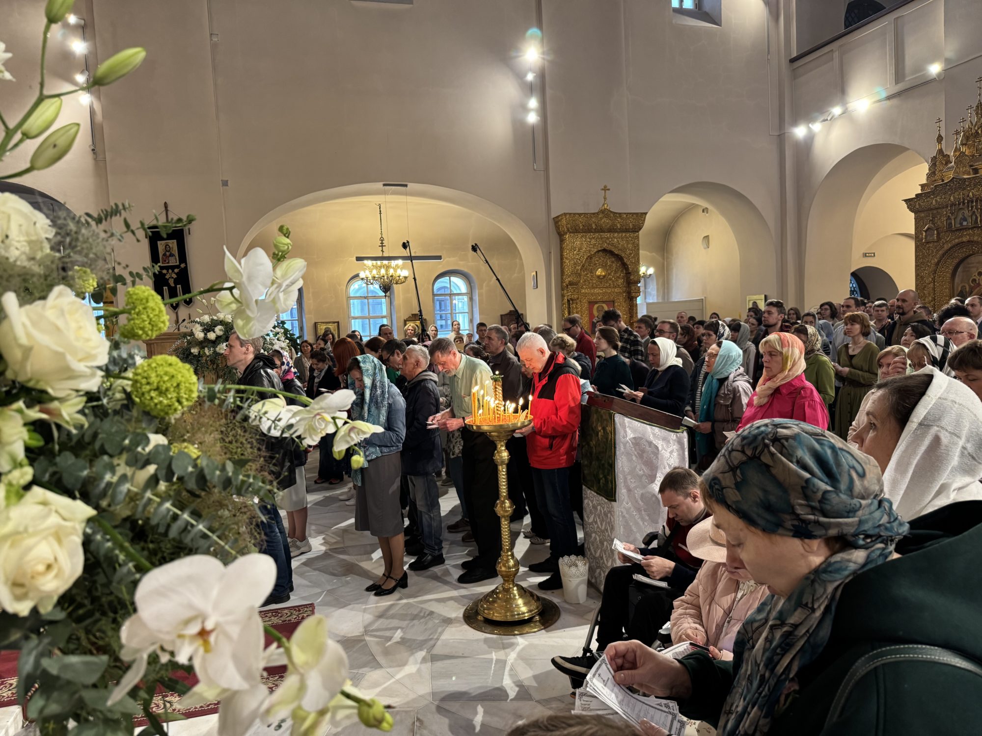 Праздник Пятидесятницы в Феодоровском соборе