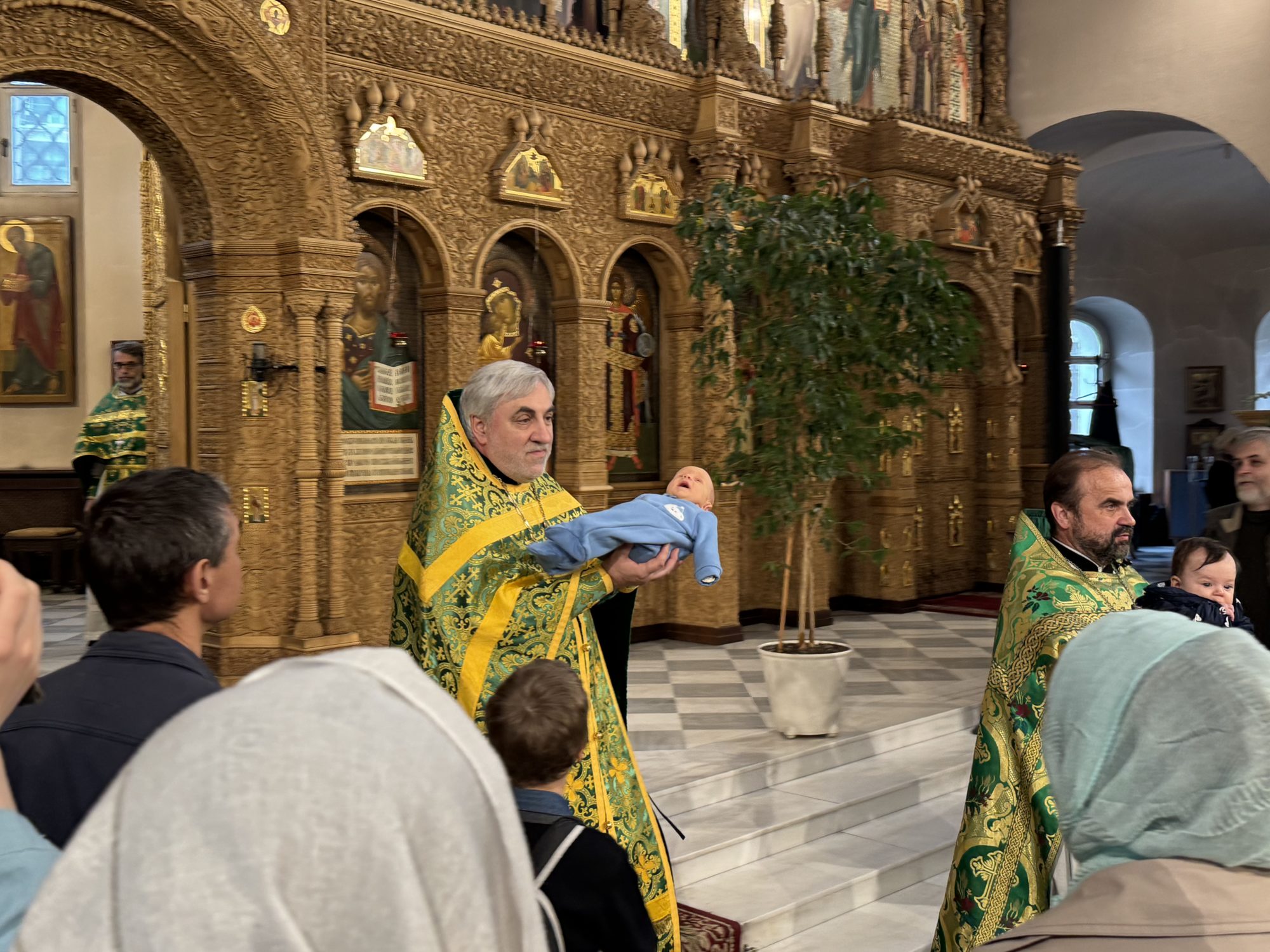 Праздник Пятидесятницы в Феодоровском соборе
