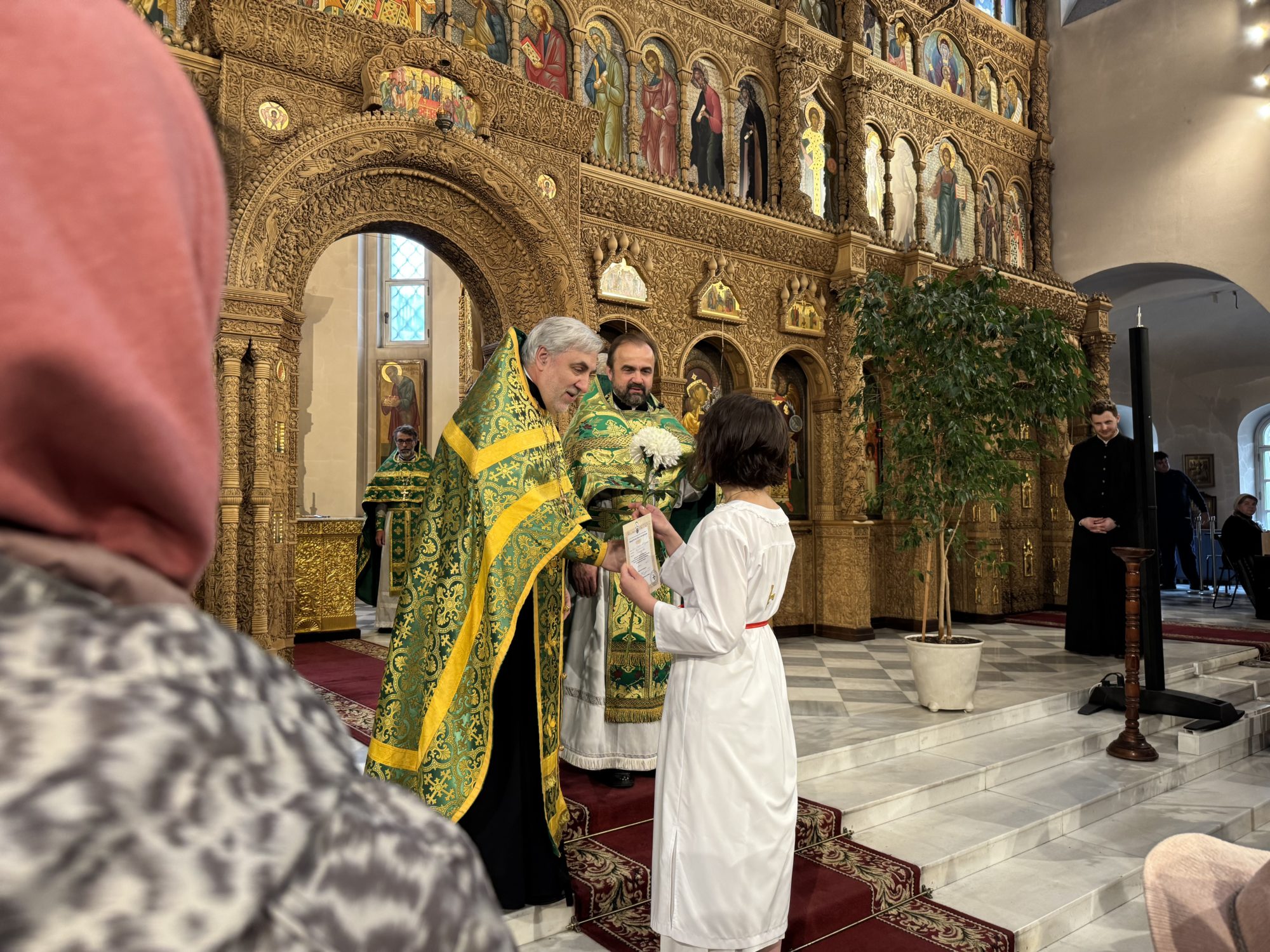 Праздник Пятидесятницы в Феодоровском соборе