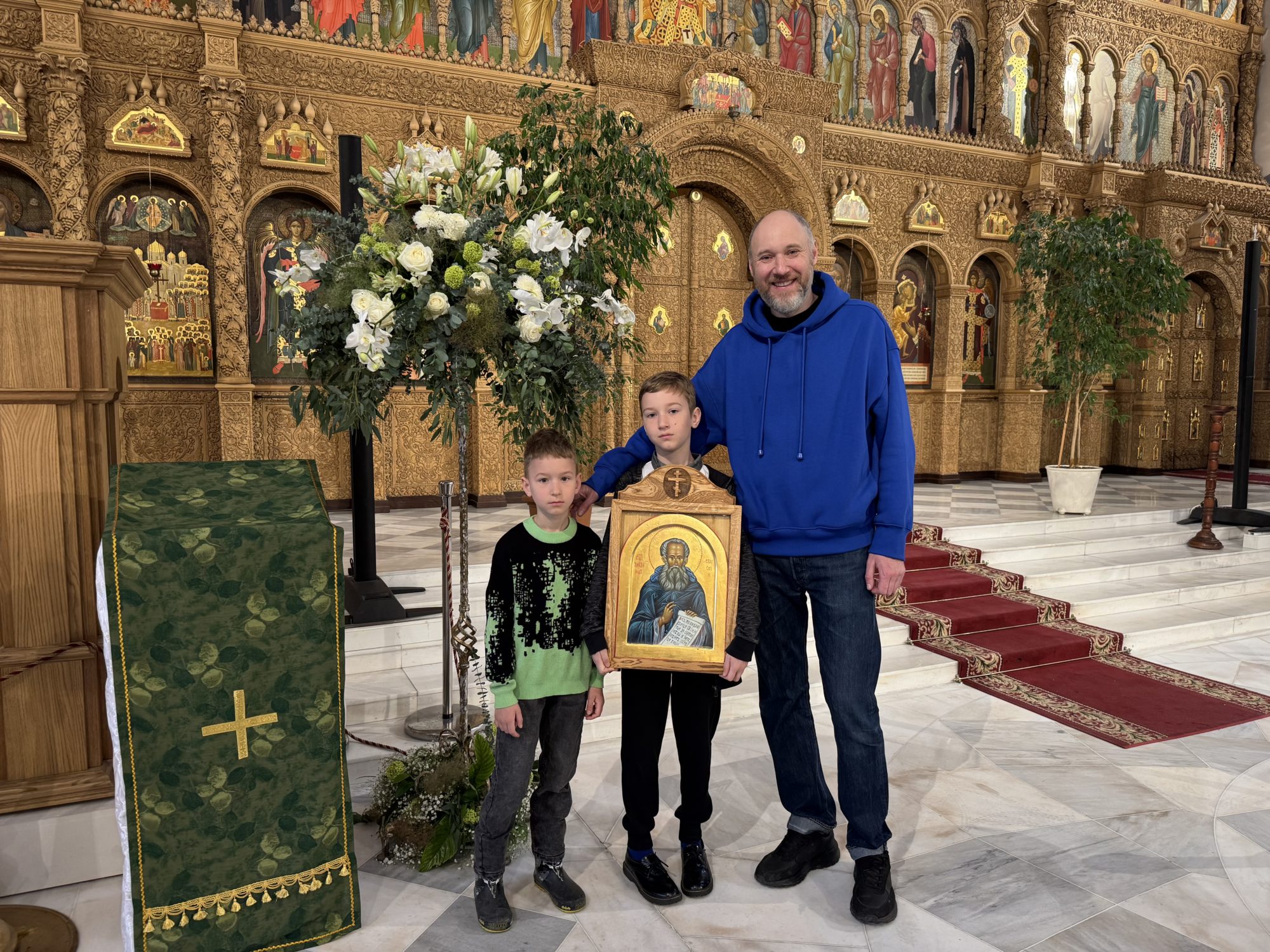 Праздник Пятидесятницы в Феодоровском соборе