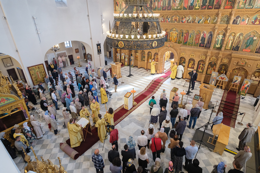 В Феодоровском соборе совершено архиерейское богослужение В Феодоровском соборе совершено архиерейское богослужение