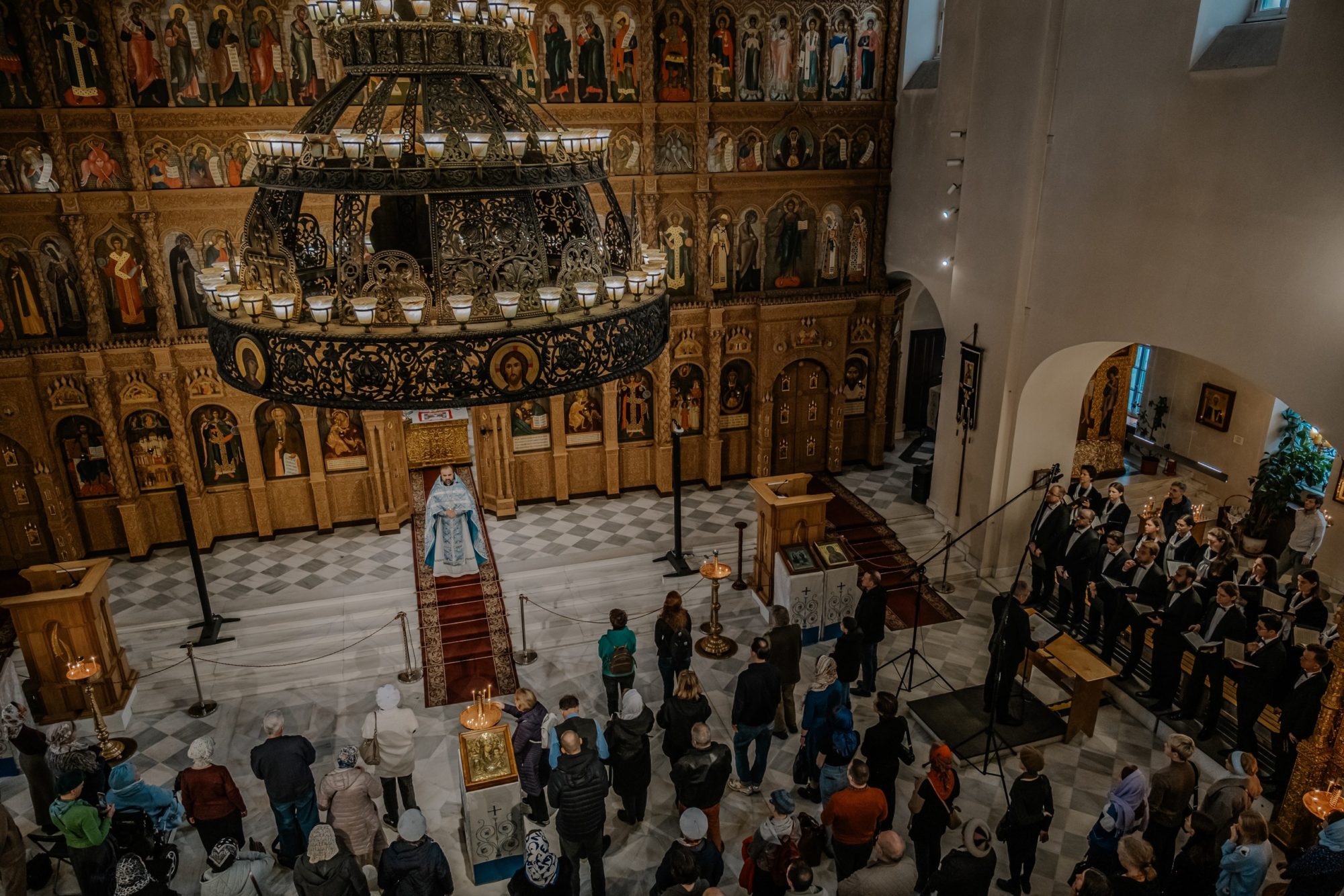 Литургия Чайковского в Феодоровском соборе
