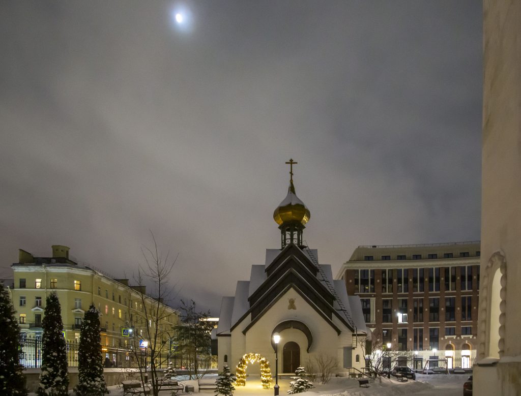Новогодний молебен