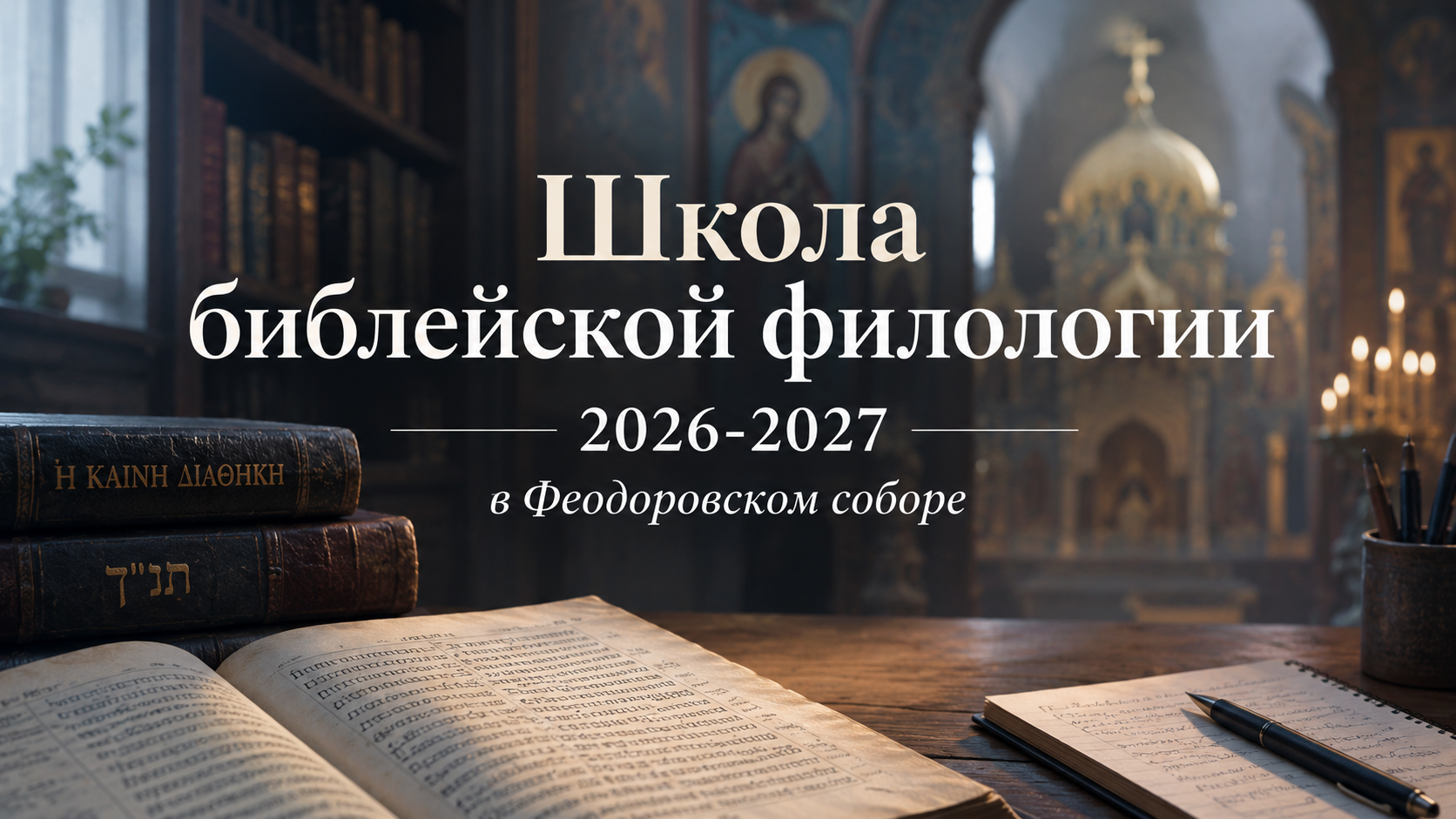 Школа библейской филологии 2026-2027